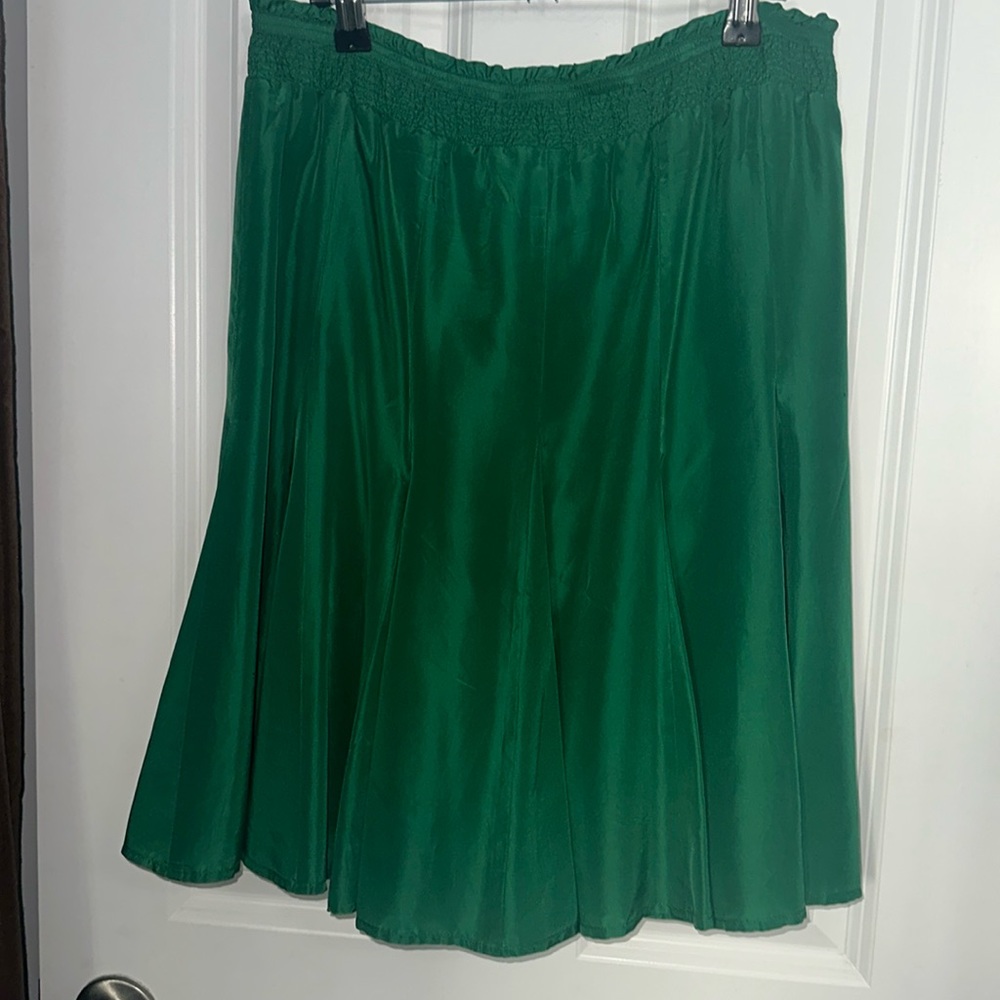 Banana Republic silk skirt size 6